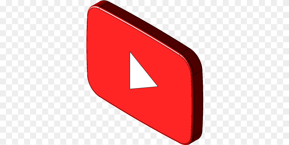 Youtube Logo Logo Youtube 3d Free Transparent Png