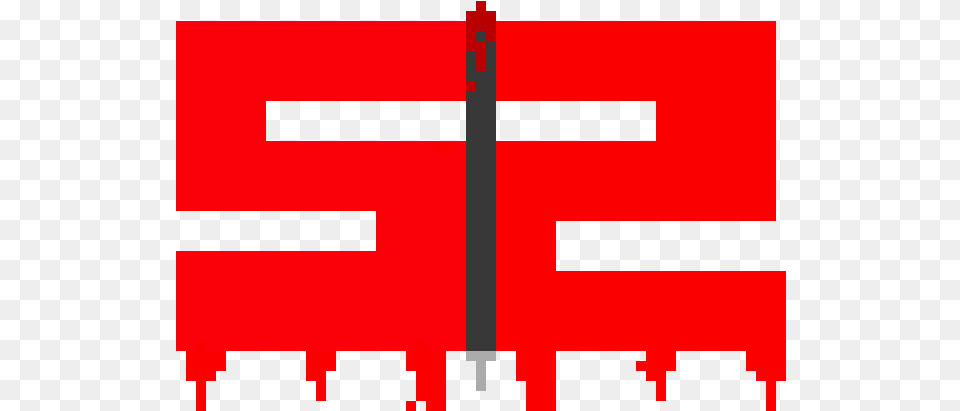 Youtube Logo Pixel Art Maker Cross, Sword, Weapon Png Image