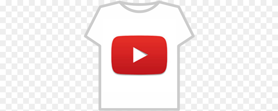Youtube Logo Roblox T Shirt Youtube Roblox, Clothing, T-shirt, First Aid Png Image
