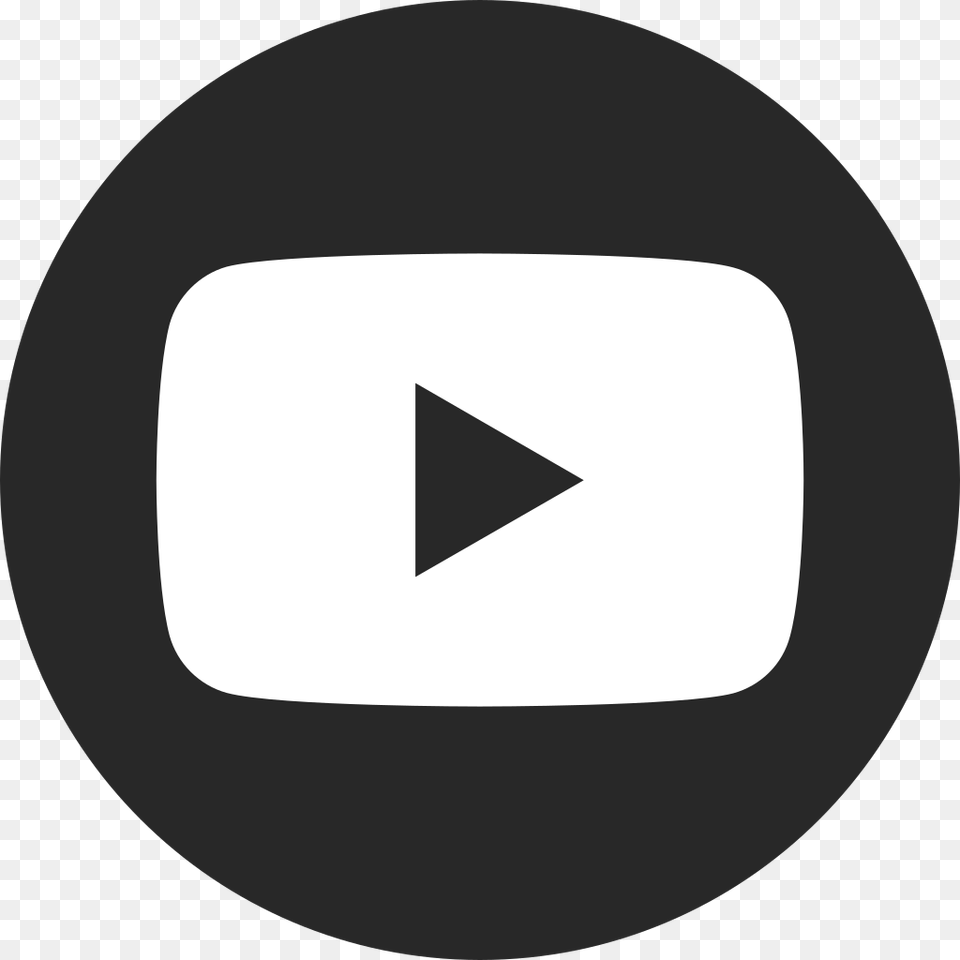 Youtube Logo Vector White, Disk, Triangle Png