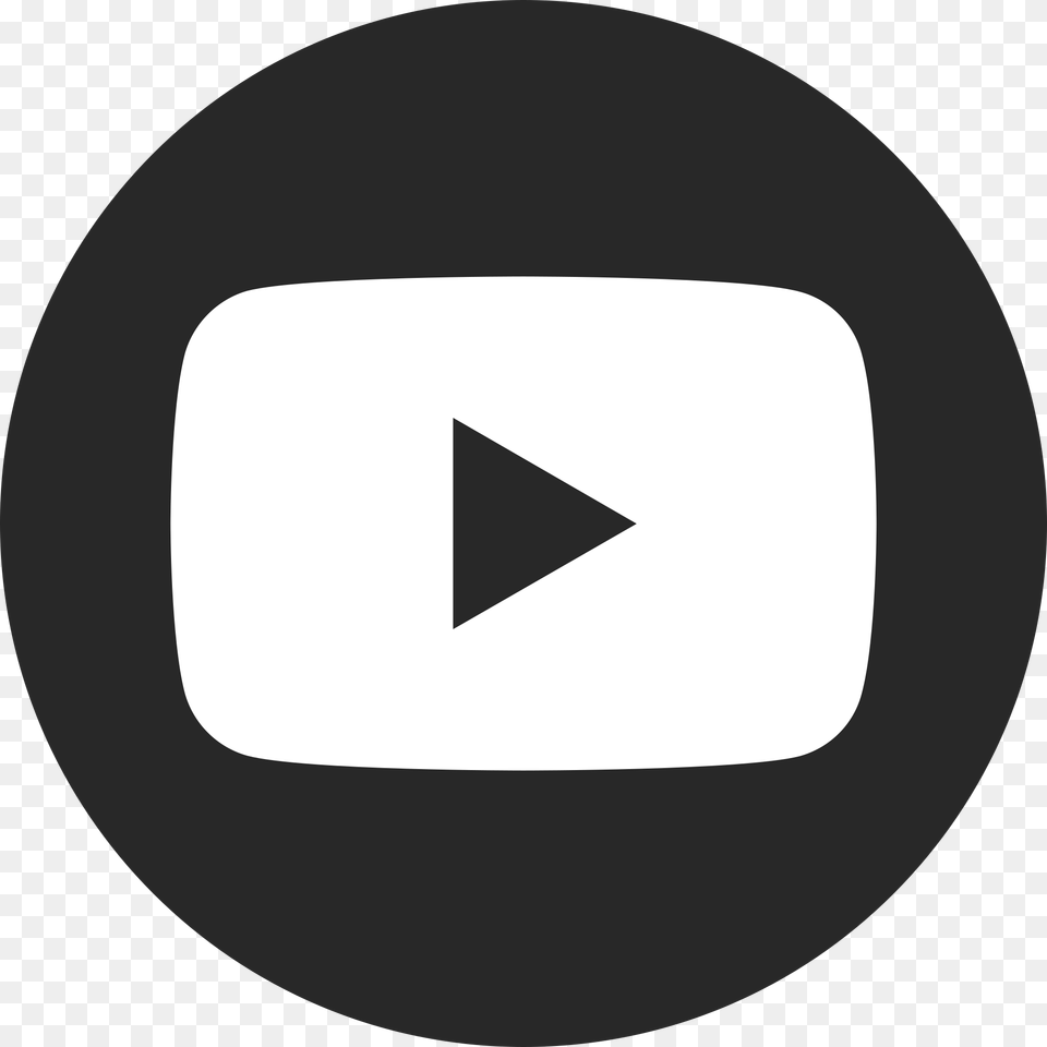 Youtube Logo Vector White, Disk, Triangle Png Image
