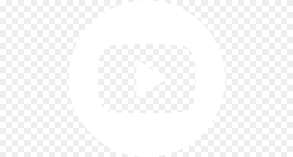 Youtube Logo White Johns Hopkins Logo White, Triangle, Disk Free Png Download