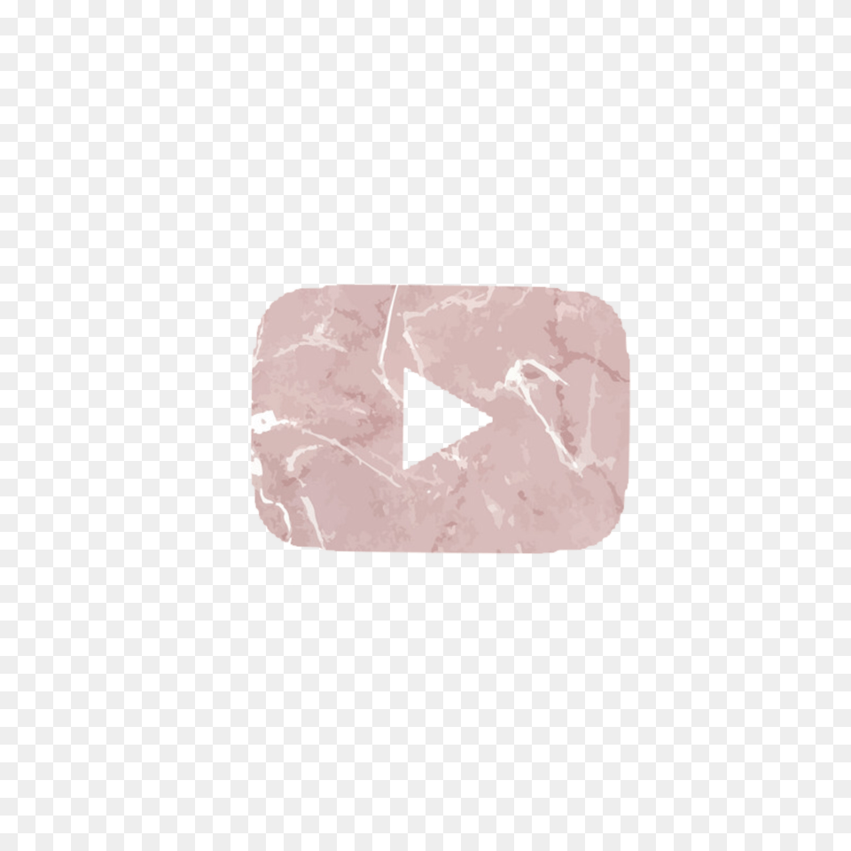 Youtube Logo Youtubelogo Rosegold Rose Gold Marble Rose Gold Youtube Logo, Accessories, Crystal, Mineral, Gemstone Png