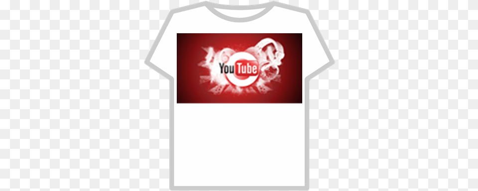 Youtube Logobackgroundhdwallpaper Roblox My First Video On Youtube, Clothing, Shirt, T-shirt Free Transparent Png
