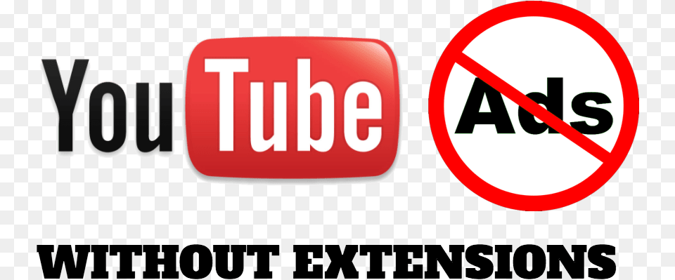 Youtube No Ads, Logo, Sign, Symbol Free Png