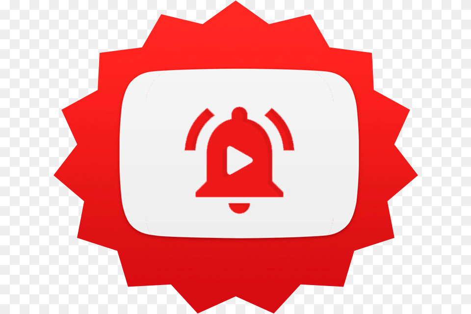 Youtube Notificacoes Notifications Red Notification Bell Youtube, First Aid, Logo Png Image