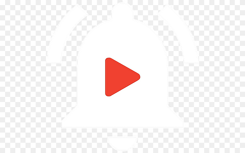 Youtube Notifications Logo Youtube Bell, Clothing, T-shirt Png Image