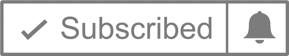Youtube Official Subscribed And Bell Sign, Text Png Image