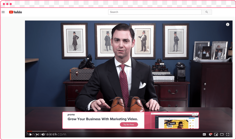 Youtube Overlay Ad Businessperson, Accessories, Tie, Formal Wear, Computer Hardware Free Png Download