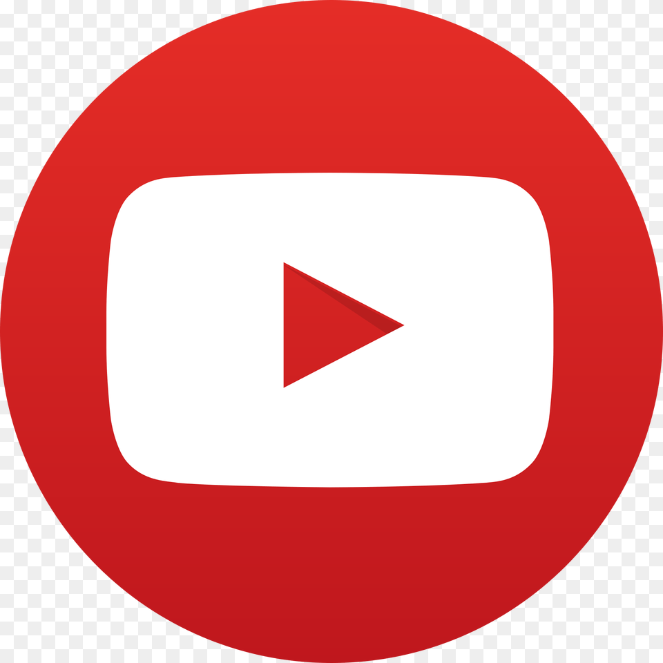 Youtube Play Button Circular, Sign, Symbol, Disk Png Image