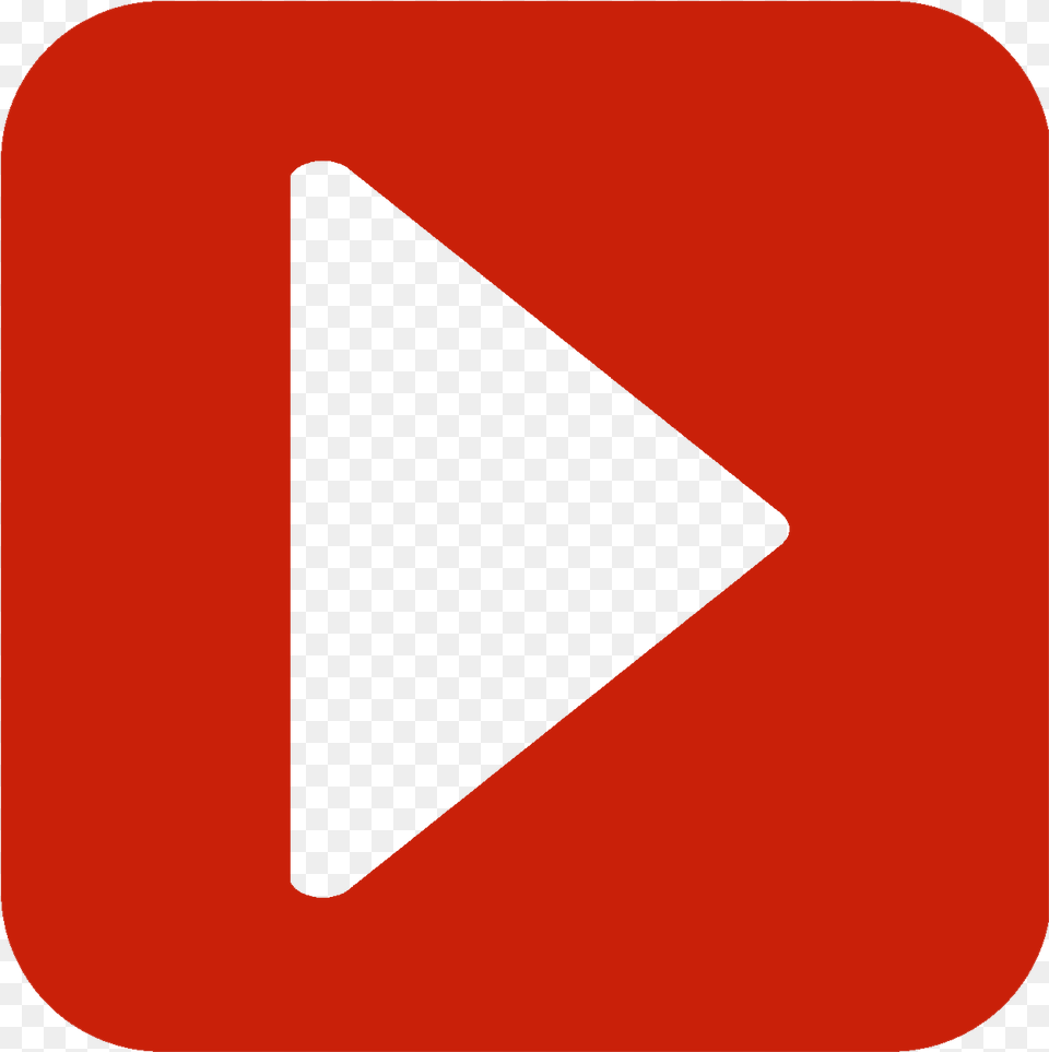 Youtube Play Button Clip Art Transparent Play Button Youtube, Sign, Symbol, Triangle, Road Sign Free Png