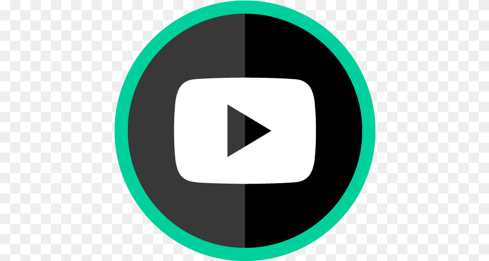 Youtube Play Button Icon Circle, Disk Free Png
