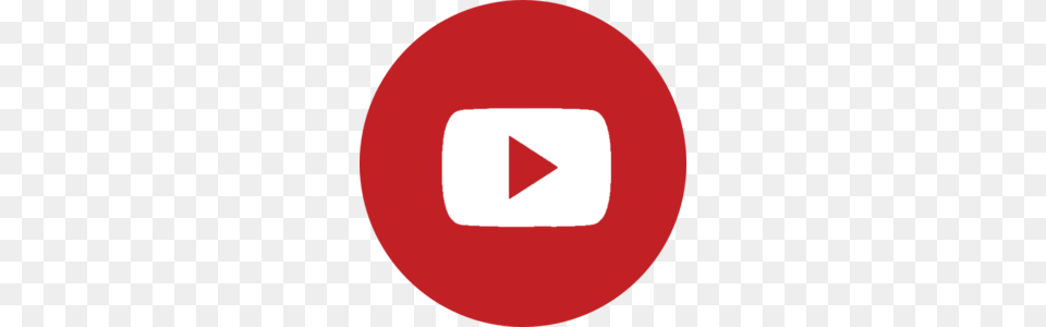 Youtube Play Button Transparent Background, Disk, Sign, Symbol Png Image