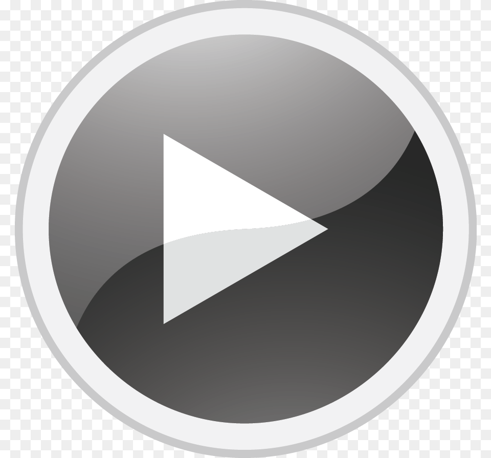 Youtube Play Icon Icons Library Video Play Icon Overlay, Triangle, Disk Png Image