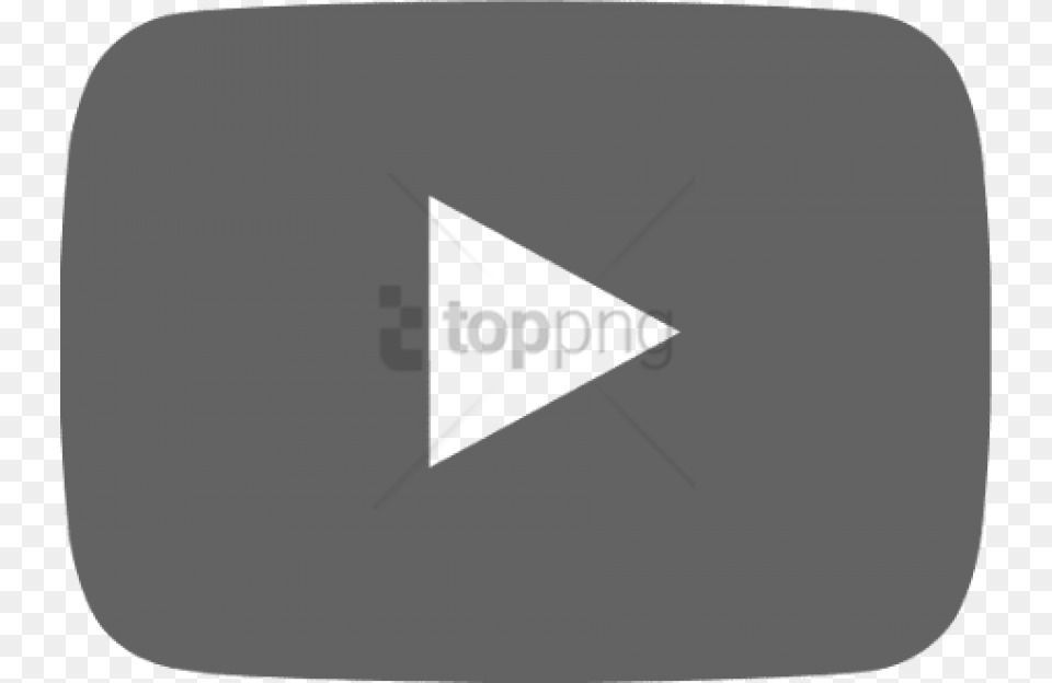 Youtube Play Logo Svg Images Youtube Black Play Button, Sticker, Home Decor, Cushion, Triangle Png Image