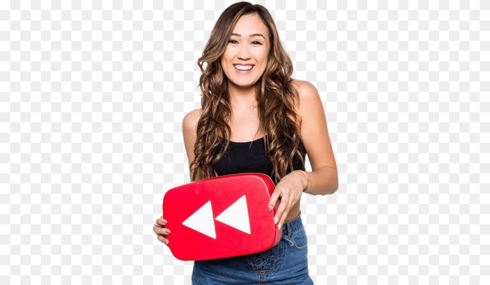 Youtube Rewind Sticker For Women, Accessories, Bag, Handbag, Person Free Png