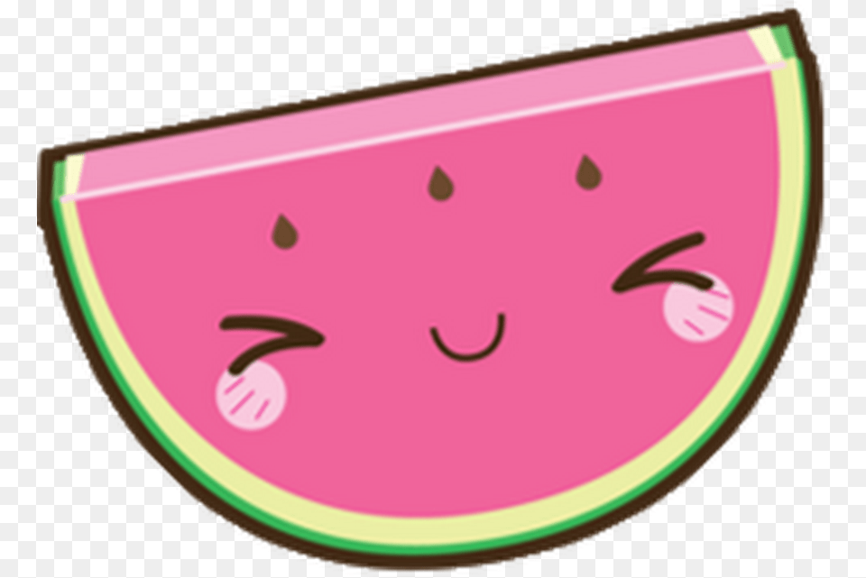 Youtube Sandia Kawaii Kawaii Drawings Cute Drawings Cute Watermelon Food, Fruit, Plant, Produce Free Transparent Png