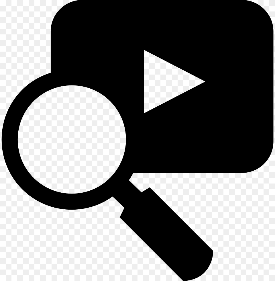 Youtube Search Icon Magnifying, Lighting Free Png Download