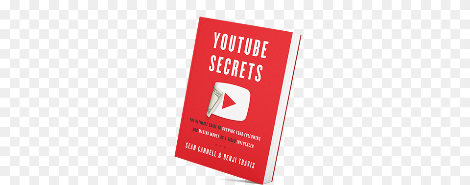 Youtube Secrets Benji Travis U0026 Sean Cannell Youtube Secrets Book Cover, Advertisement, Poster, Publication, Paper Free Png Download