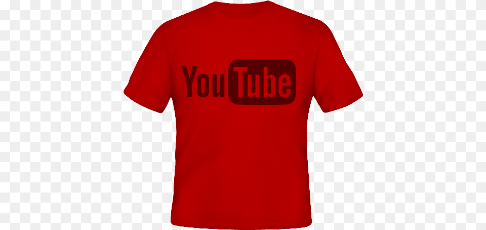 Youtube Shirt Icon Clipart Image Iconbugcom Active Shirt, Clothing, T-shirt Free Png
