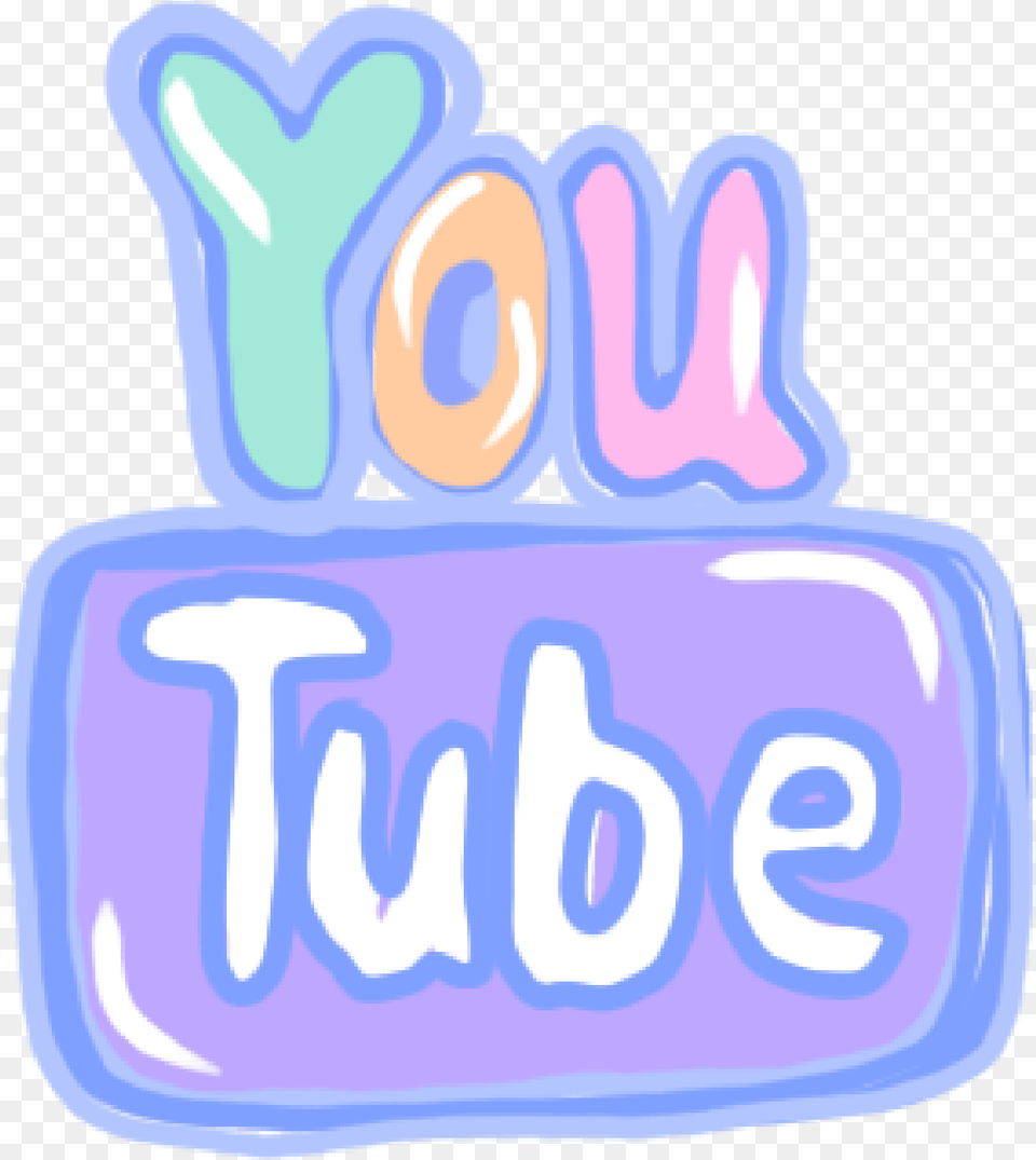 Youtube Social Transprent Pastel Youtube Logo Clip Art, Text Free Transparent Png