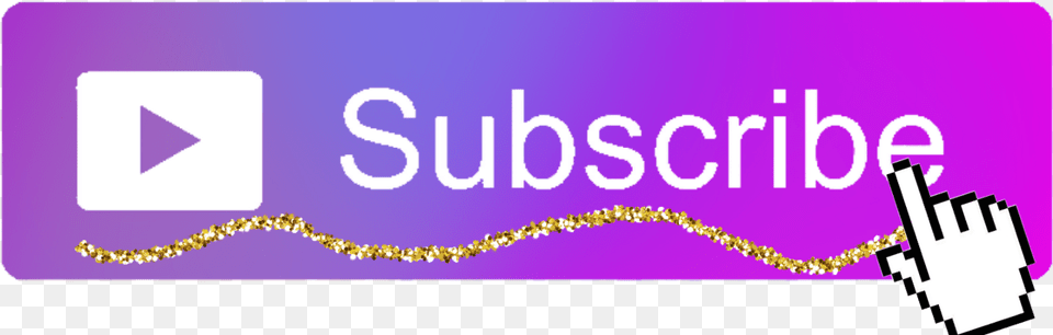 Youtube Subscribe Button 2018, Purple, Text Free Transparent Png