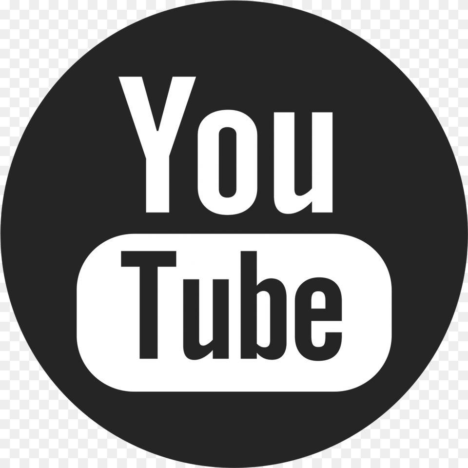 Youtube Subscribe Computer Design Logo Youtube Black And White Icon, Sticker, Text Png
