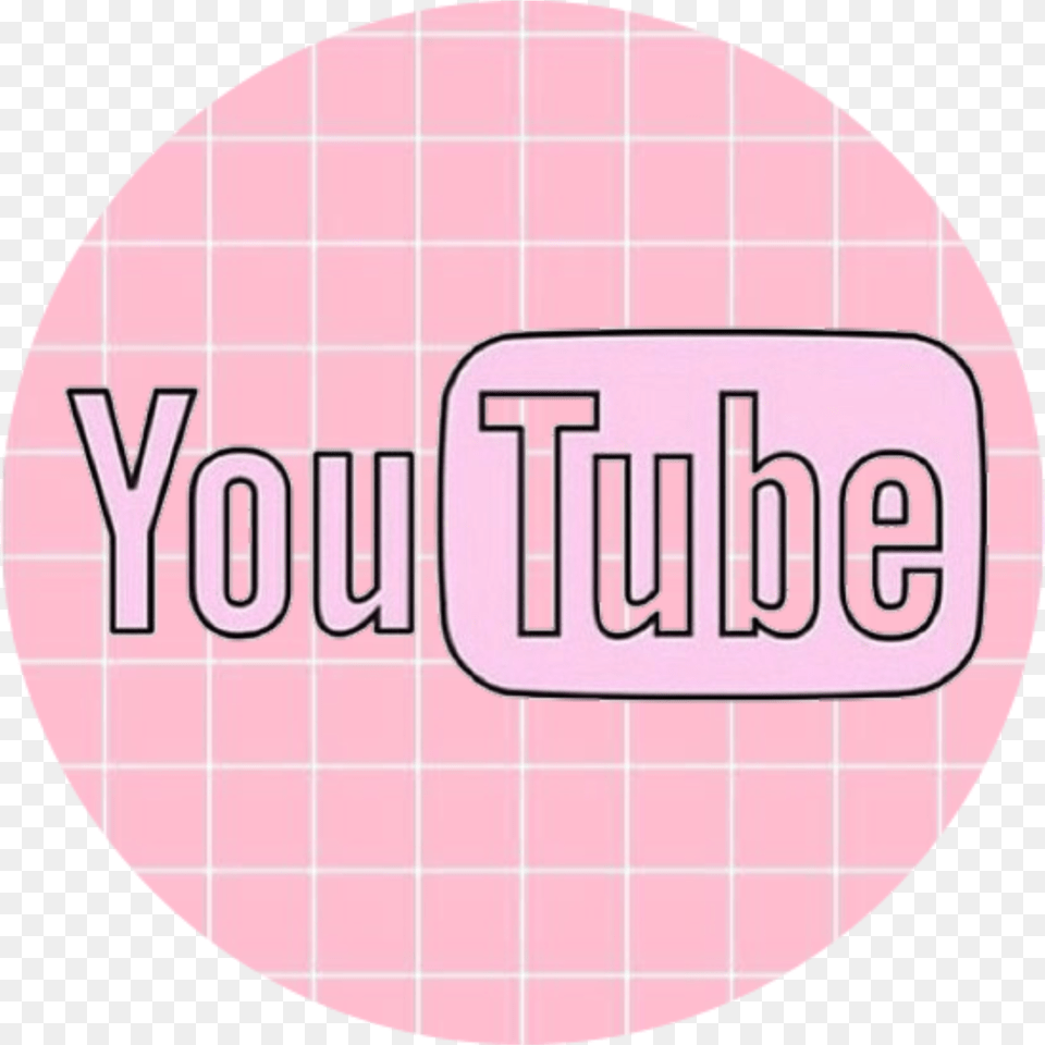 Youtube Tests Sticker Pink, Disk, Logo Free Transparent Png