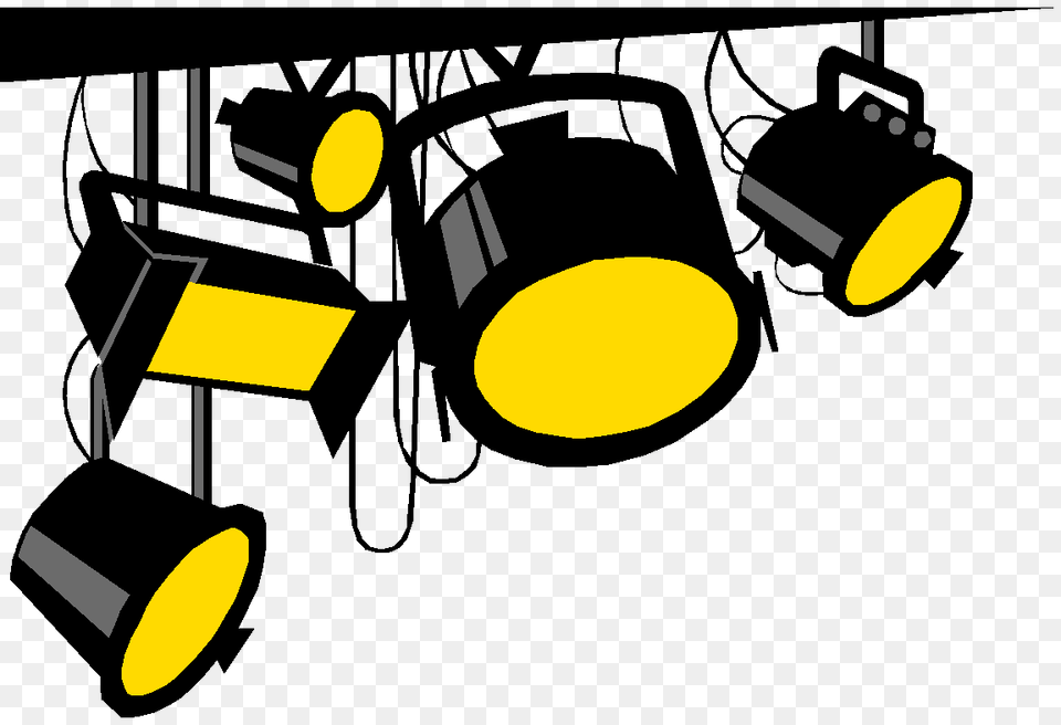 Youtube Theatre Clip Art, Lighting, Spotlight, Bulldozer, Machine Png