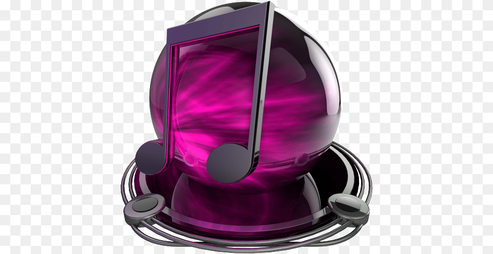 Youtube To Mp3 Converter Pink Icon Chrome Gom Player Folder Icon, Sphere, Purple, Electronics Png Image