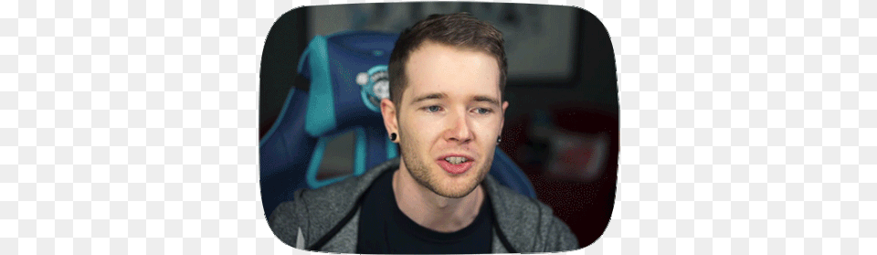 Youtube Top10 Dantdm Gif 2020, Body Part, Cushion, Face, Head Free Png Download