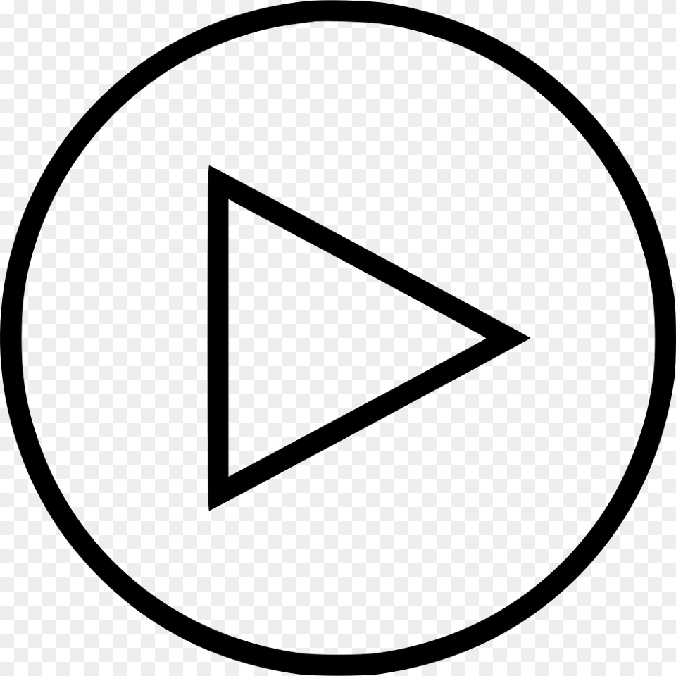 Youtube Video Icon, Triangle Png Image