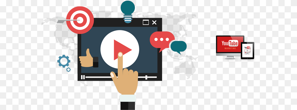 Youtube Video Marketing Company India Video Marketing, Electronics, Screen, Dynamite, Weapon Free Transparent Png