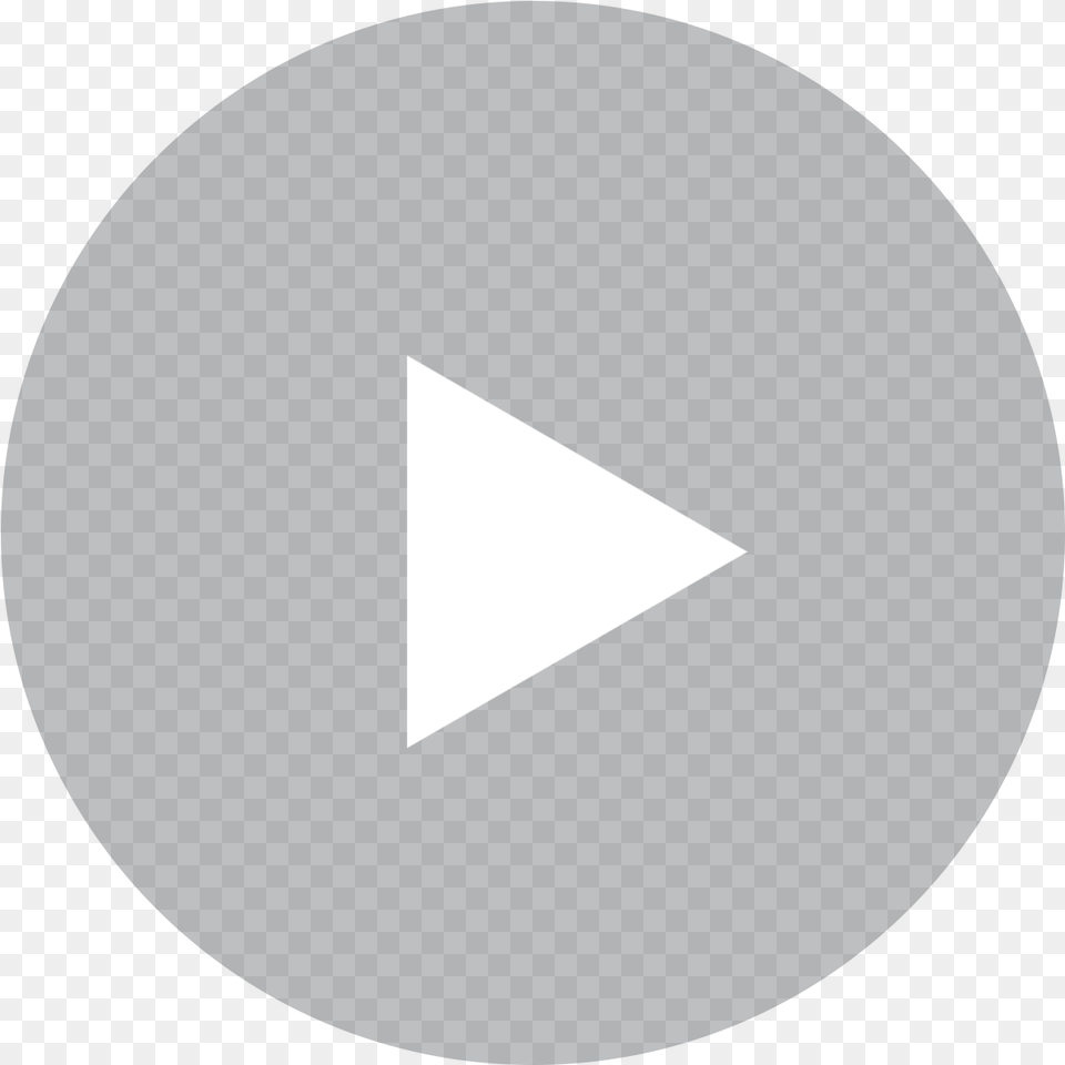 Youtube Video Play Button, Triangle, Disk Free Png Download