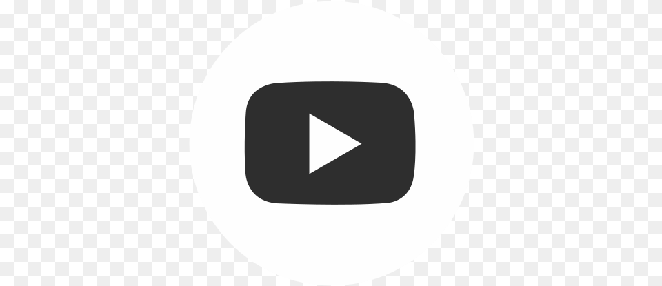 Youtube Video Player Multimedia Social Media Share Icon Icono De Youtube Negro, Triangle, Disk Free Png Download