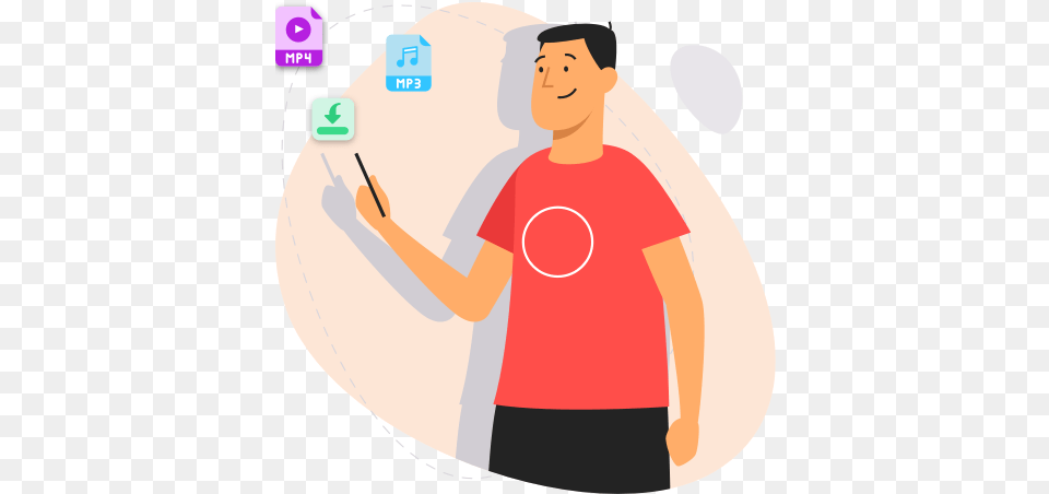 Youtube Video U0026 Music Downloader Letvid Hero Image, T-shirt, Photography, Clothing, Person Free Transparent Png