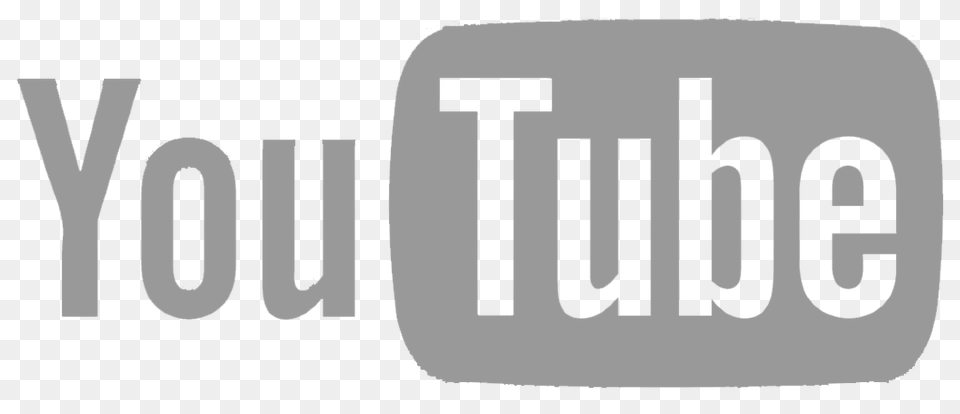 Youtube White Logo Youtube Logo White, Text Png Image