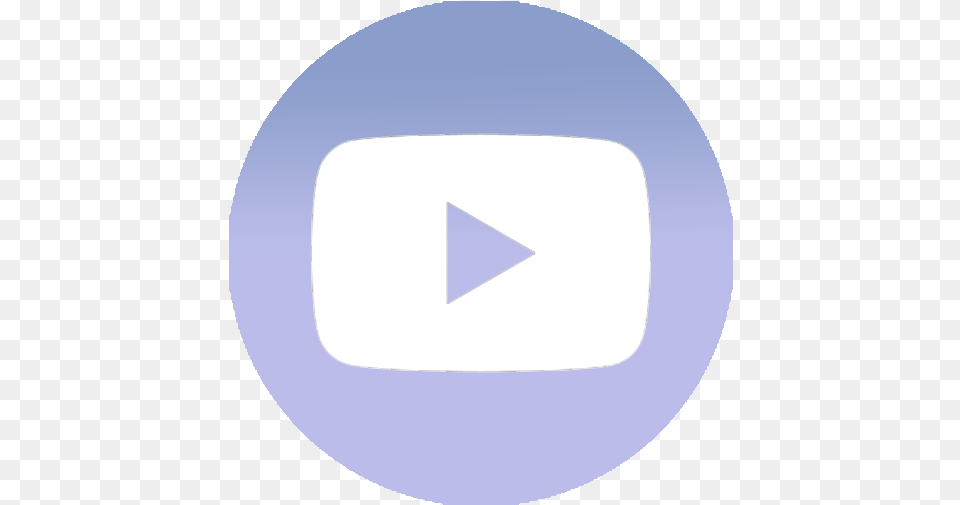 Youtube Youtube Icon Blue, Triangle, Disk Free Png Download