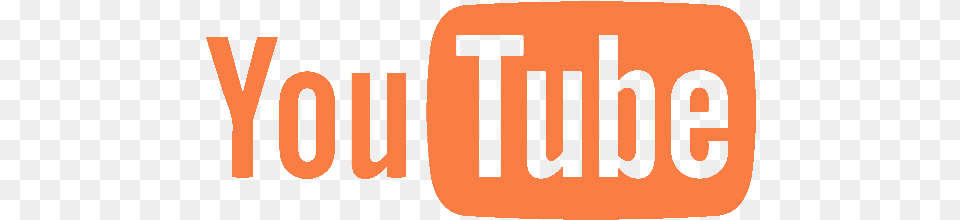 Youtube Youtubechannel Logo Youtube Logo Orange Transparent, License Plate, Transportation, Vehicle, Text Png