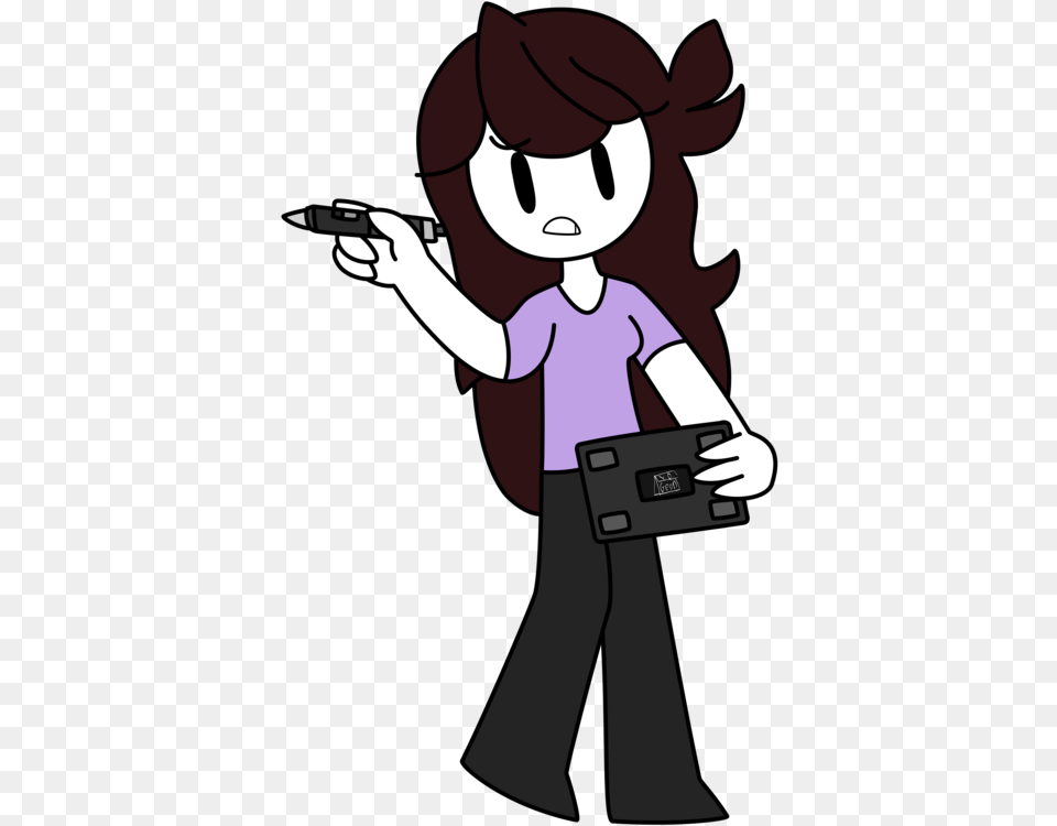 Youtuber Jaiden Animations By Full Body Jaiden Animations Character, Baby, Person, Book, Cartoon Png