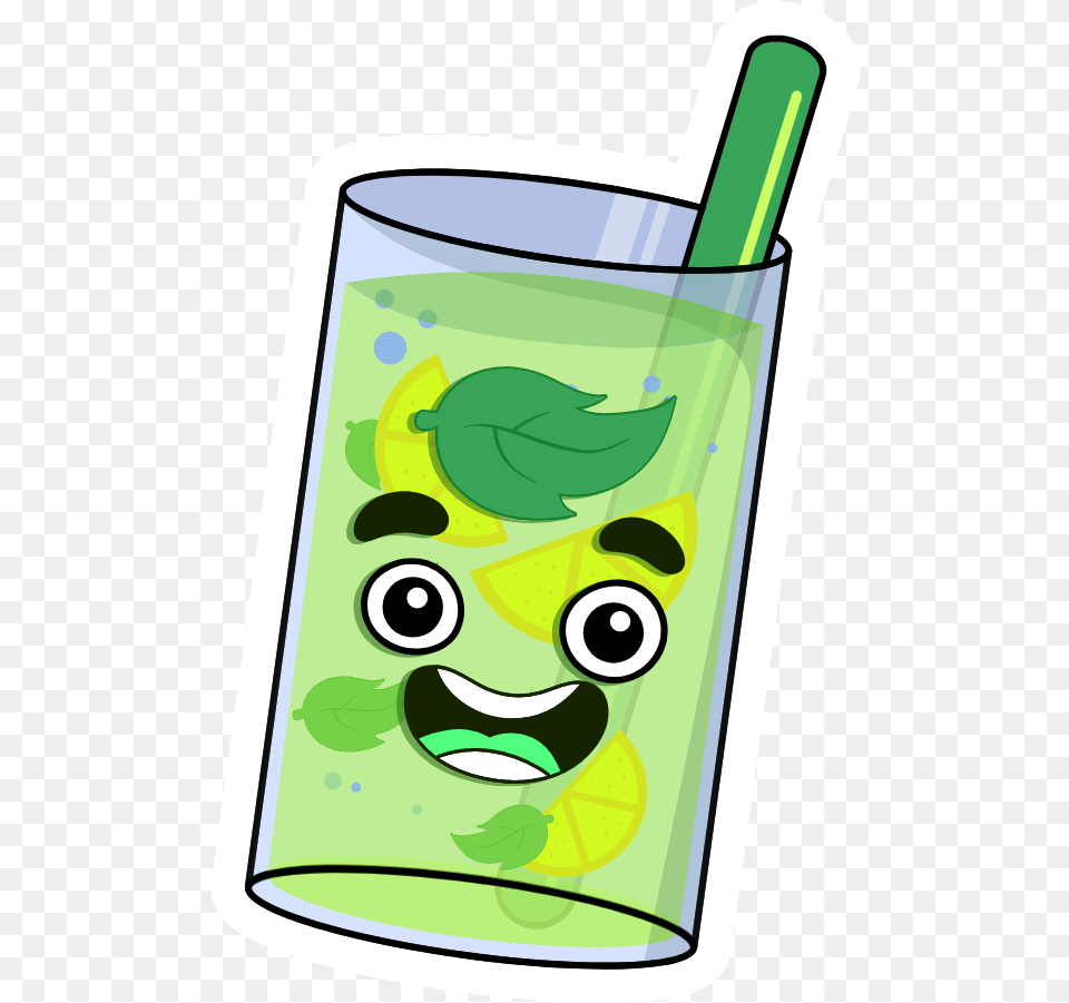 Youtuber Stickers Highball Glass, Alcohol, Beverage, Cocktail, Mojito Png