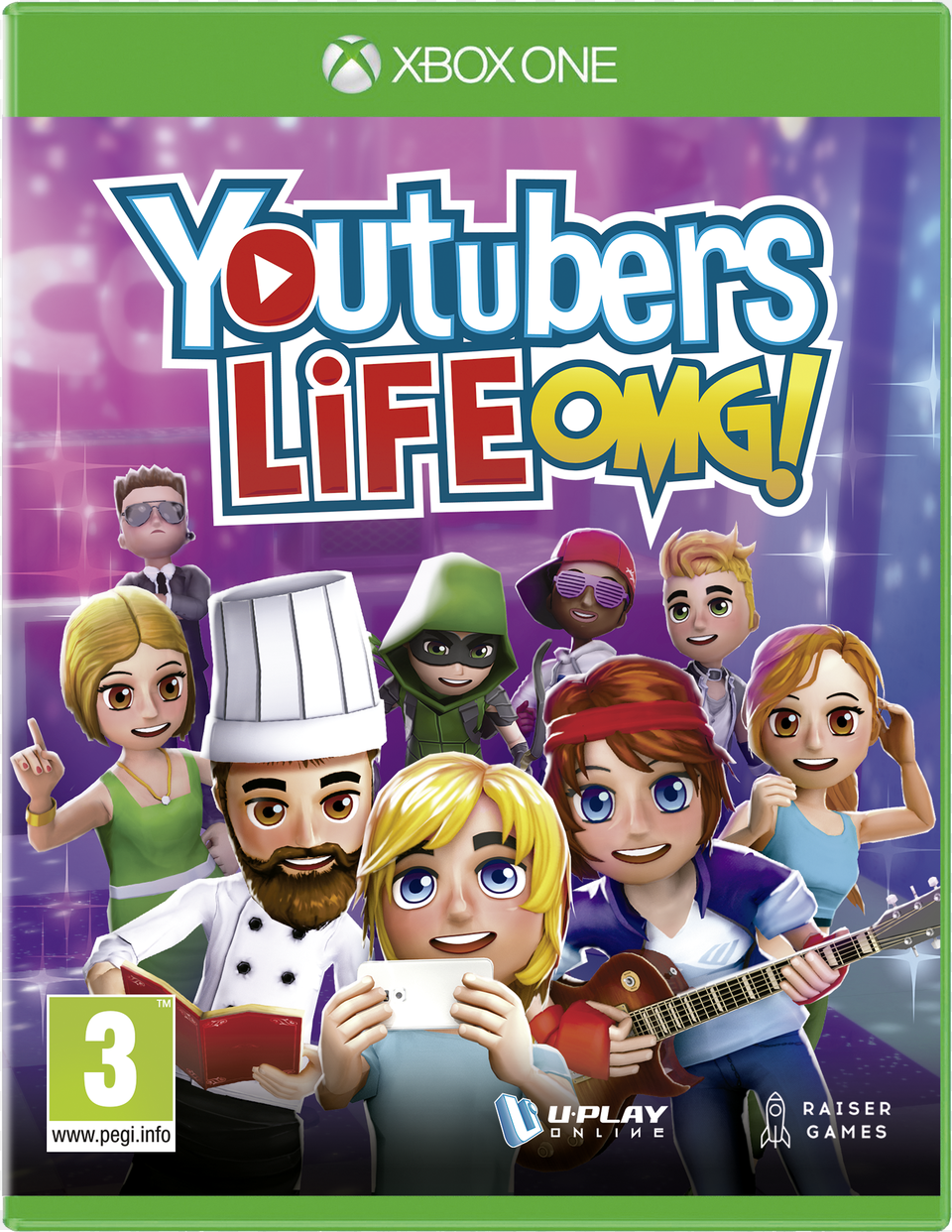 Youtubers Life Omg Edition Free Png