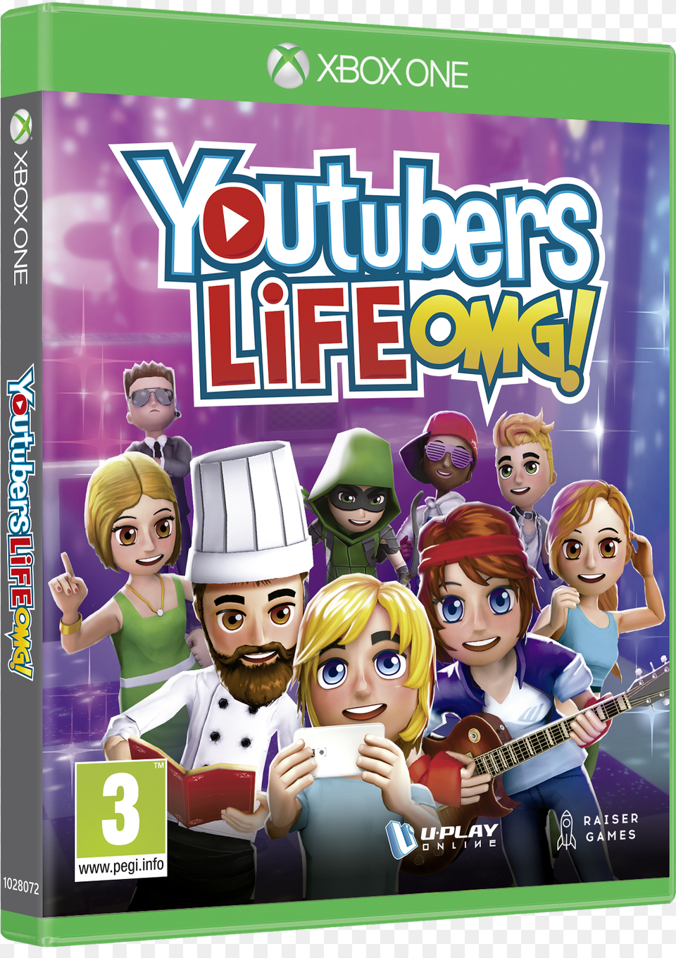 Youtubers Life Omg Edition, Publication, Book, Comics, Female Free Png Download