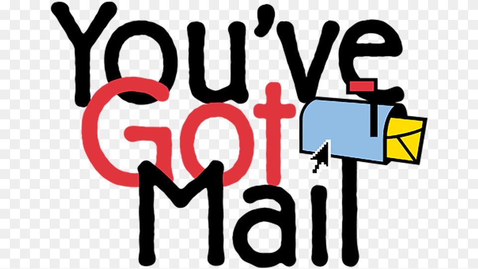Youve Got Mail Netflix Parentmail, Person, Light, Text Free Transparent Png