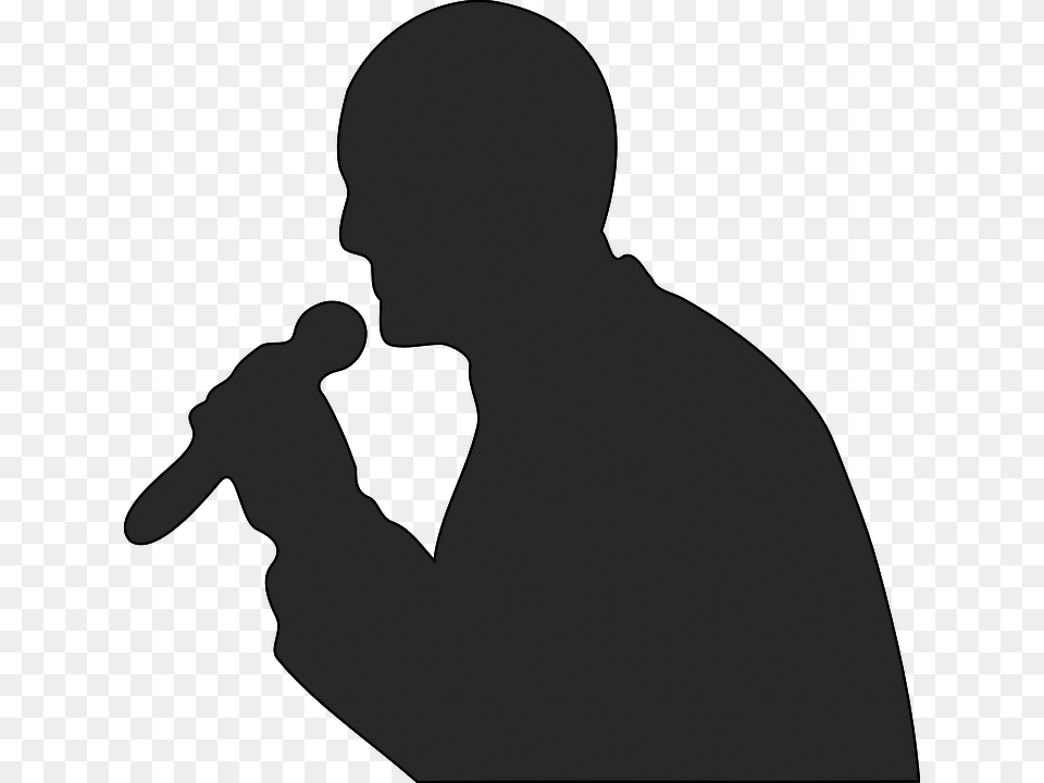 Youve Got Talent Waics Open Mic Night Weston Art, Silhouette, Adult, Male, Man Free Png Download