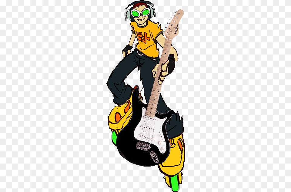 Yoyo Jet Set Radio Characters, Guitar, Musical Instrument, Face, Head Free Png