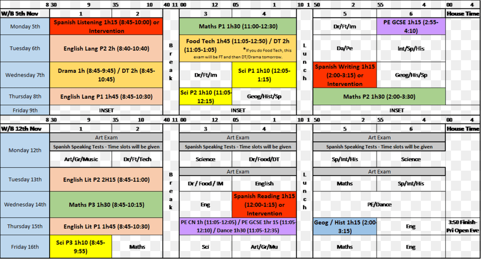 Yr 11 Mocks Nov, Text Png Image