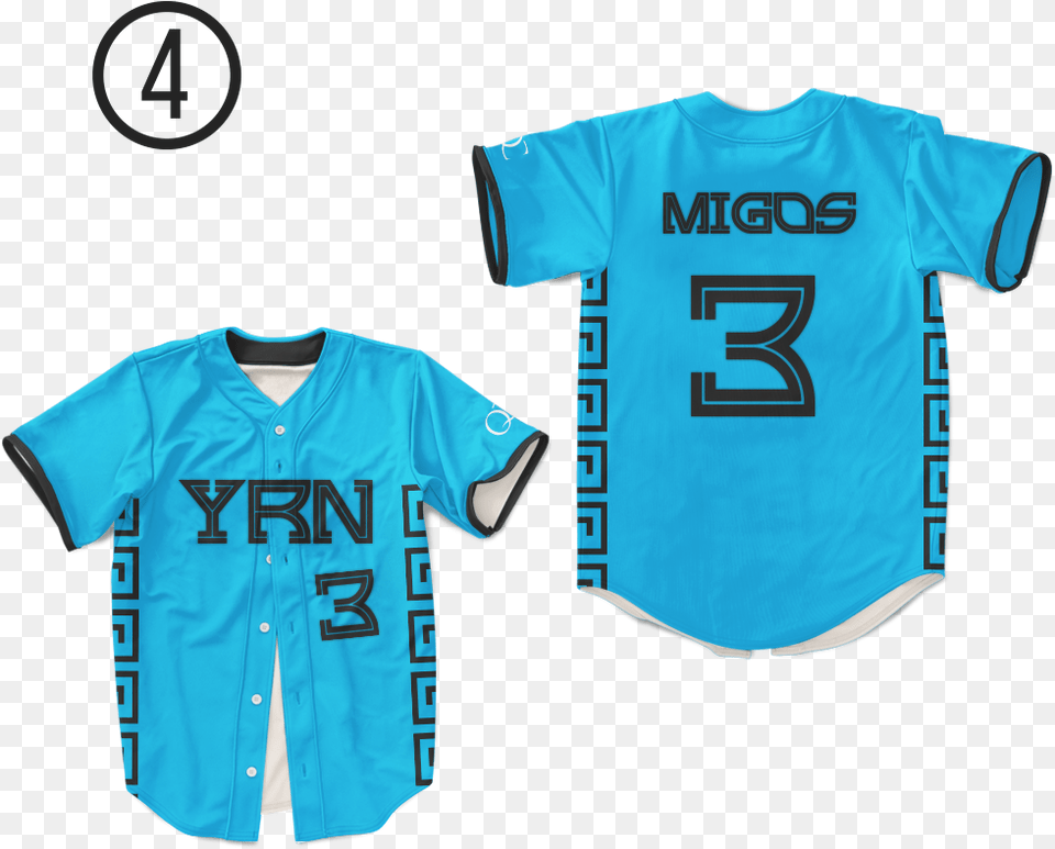 Yrn Migos Baseball Jersey Beers Baseketball Jersey, Clothing, Shirt, T-shirt Png