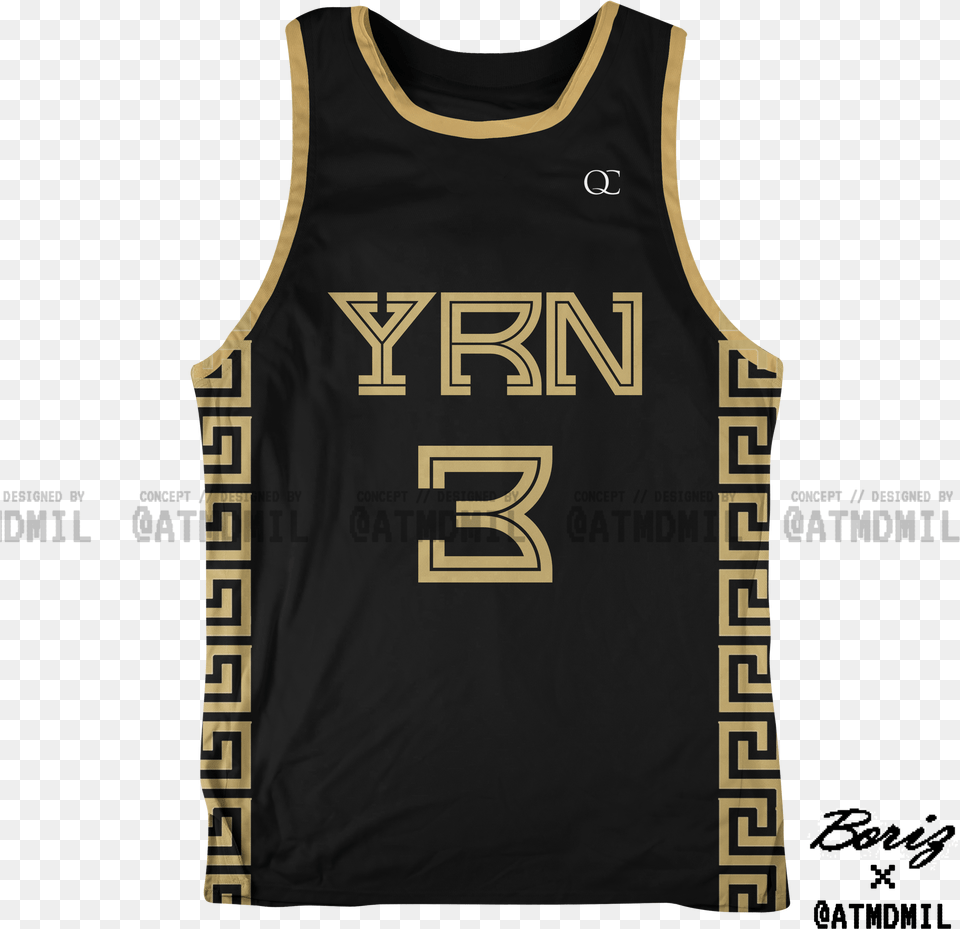 Yrn Migos Basketball Jersey Tank Top Vokal Clothing Jersey, Shirt, Tank Top, Vest Png Image