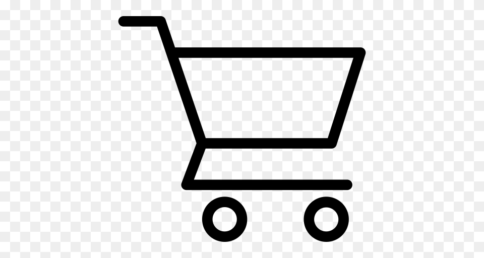 Ys Shopping Cart Shopping Cart Icon With And Vector Format, Gray Free Png